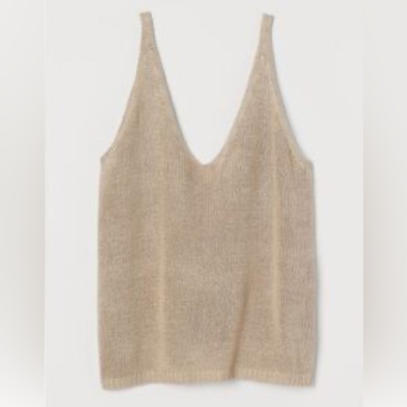 H&M Tops - H&M Sage Green Knit Tank